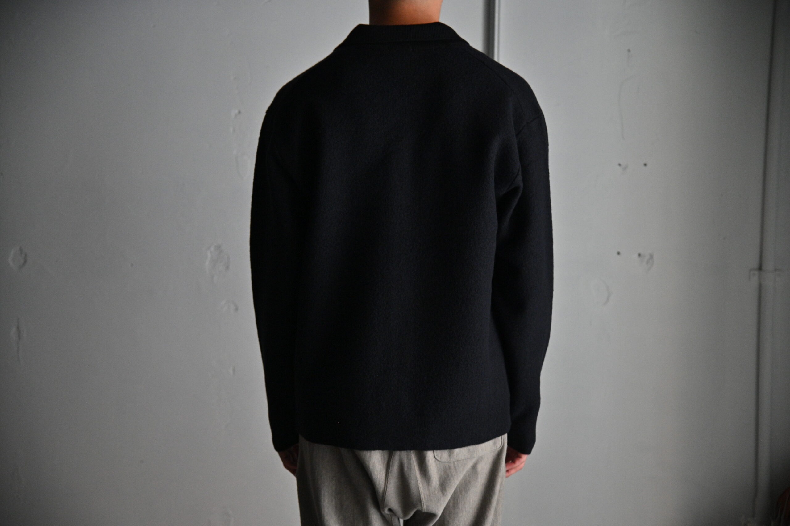 新品 25AW ULTERIOR FINE WOOL シャツカーディガン 新品 25AW ULTERIOR FINE WOOL シャツカーディガン