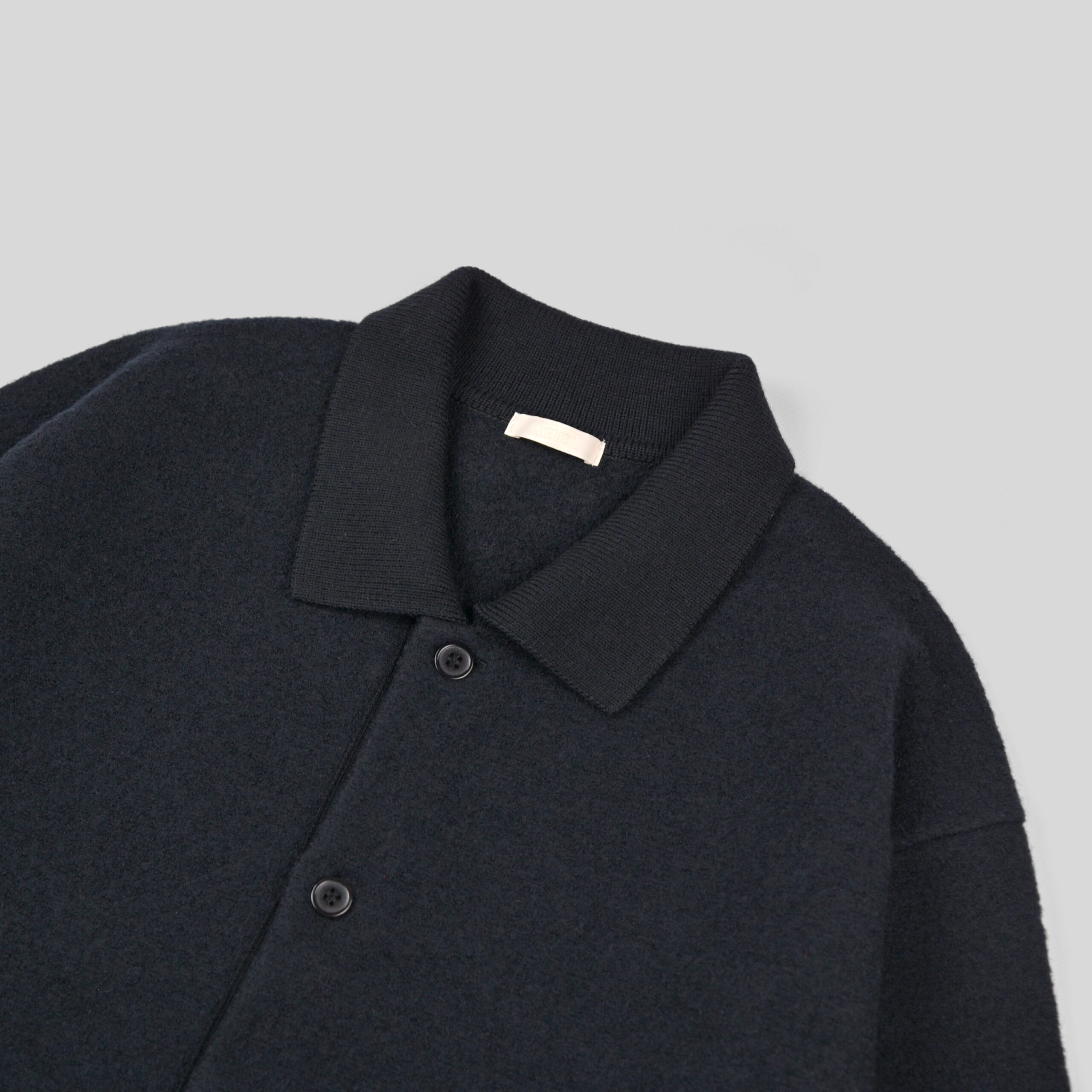 ULTERIOR｜SUPER MILLED FINE WOOL SH-CARDIGAN- STOTELA clothing store