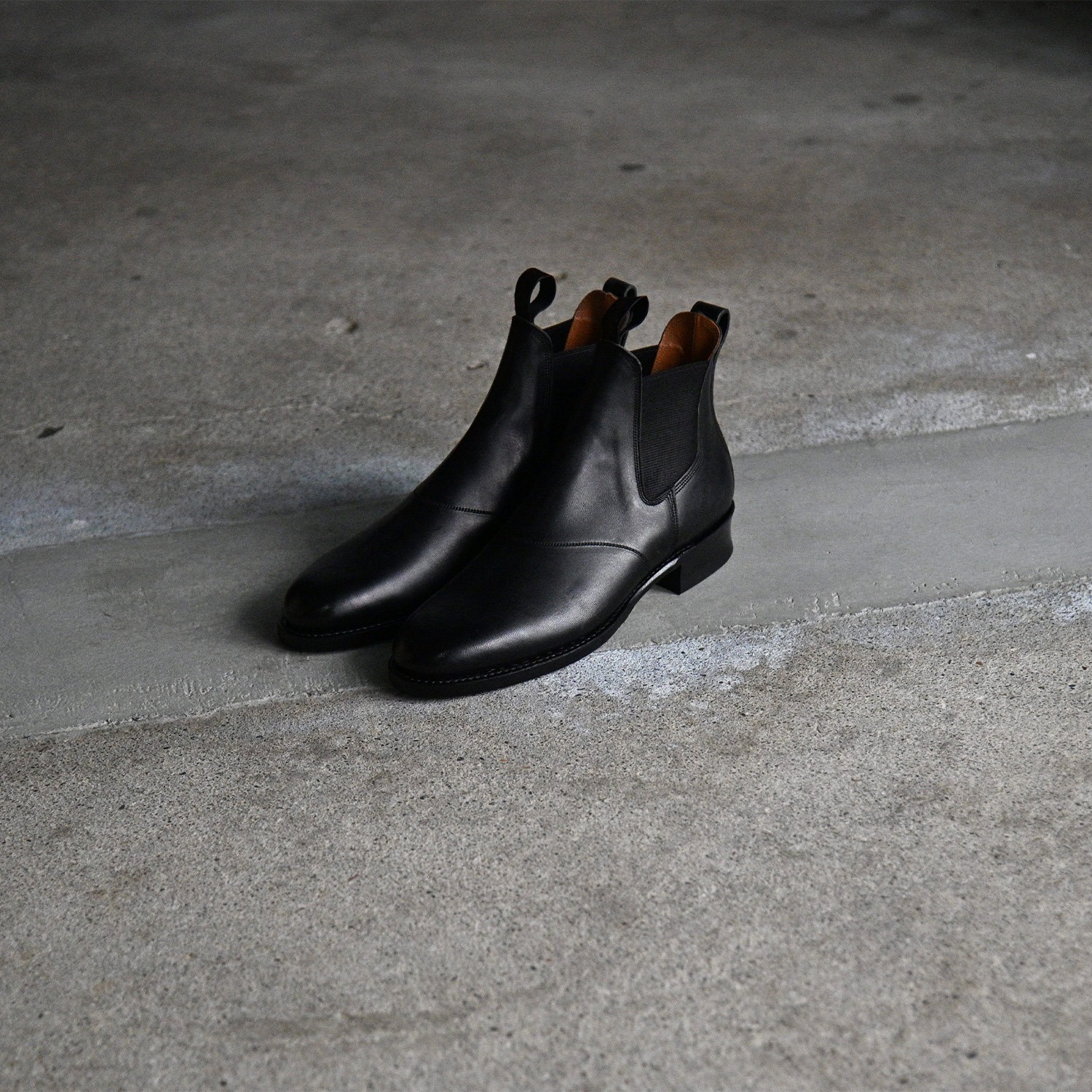 OLD JOE｜“The Rover” ARTISAN LEATHER SIDE-GORE BOOTS- STOTELA